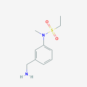 n-(3-(Aminomethyl)phenyl)-N-methylethanesulfonamide