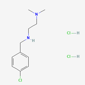 [(4-Chlorophenyl)methyl][2-(dimethylamino)ethyl]aminedihydrochloride