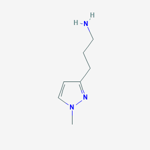 3-(1-methyl-1H-pyrazol-3-yl)propan-1-amine