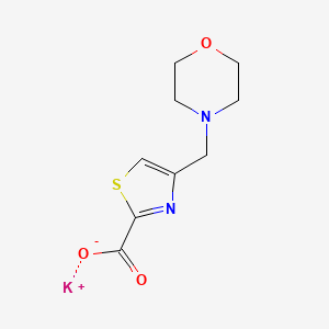 Potassium 4-[(morpholin-4-yl)methyl]-1,3-thiazole-2-carboxylate