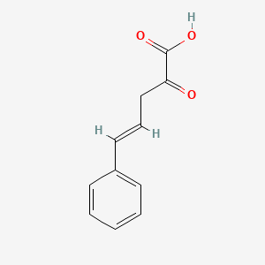 2-Oxo-5-phenylpent-4-enoic acid