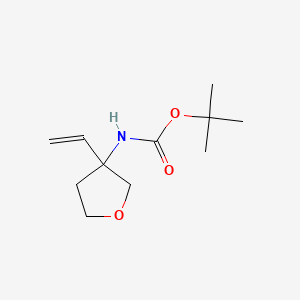 tert-butyl N-(3-ethenyloxolan-3-yl)carbamate