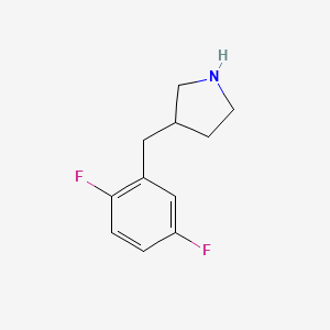 3-(2,5-Difluorobenzyl)pyrrolidine