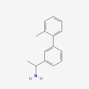 1-(2'-Methyl-[1,1'-biphenyl]-3-yl)ethan-1-amine