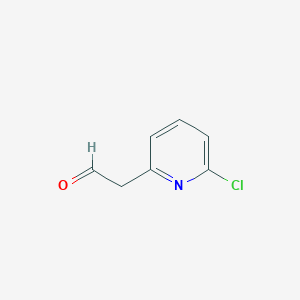 2-(6-Chloropyridin-2-yl)acetaldehyde