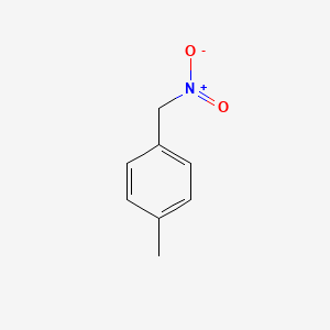 molecular formula C8H9NO2 B13618343 Benzene, 1-methyl-4-(nitromethyl)- CAS No. 29559-27-1