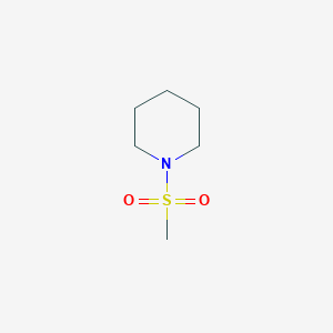 molecular formula C6H13NO2S B1361849 1-Méthanesulfonylpipéridine CAS No. 3989-48-8