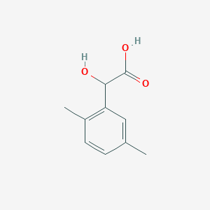 B1361854 2-(2,5-Dimethylphenyl)-2-hydroxyacetic acid CAS No. 5766-40-5