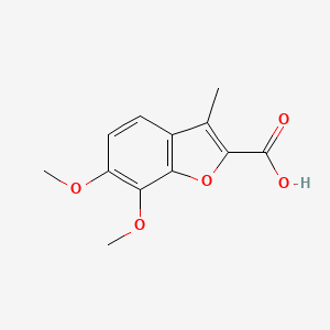 6,7-Dimethoxy-3-methyl-1-benzofuran-2-carboxylic acid