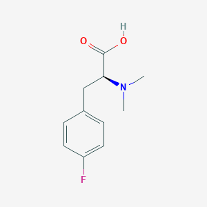 (2S)-2-(dimethylamino)-3-(4-fluorophenyl)propanoic acid