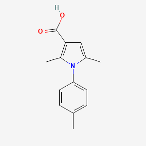 2,5-dimethyl-1-(4-methylphenyl)-1H-pyrrole-3-carboxylic acid