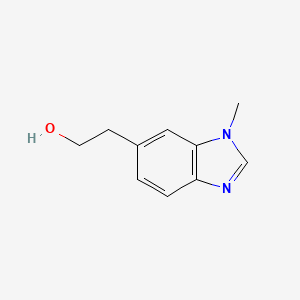 2-(1-methyl-1H-1,3-benzodiazol-6-yl)ethan-1-ol