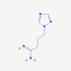 4-(1H-1,2,4-triazol-1-yl)butanimidamide