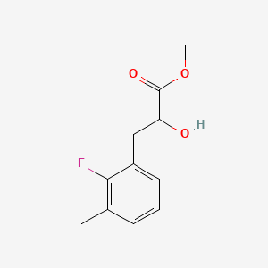 Methyl 3-(2-fluoro-3-methylphenyl)-2-hydroxypropanoate