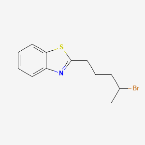 2-(4-Bromopentyl)benzo[d]thiazole