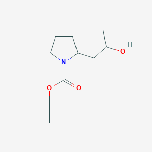 Tert-butyl 2-(2-hydroxypropyl)pyrrolidine-1-carboxylate