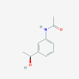 n-{3-[(1s)-1-Hydroxyethyl]phenyl}acetamide