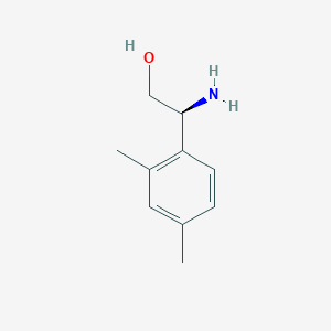 (2S)-2-Amino-2-(2,4-dimethylphenyl)ethan-1-OL