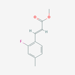 Methyl (2E)-3-(2-fluoro-4-methylphenyl)-2-propenoate