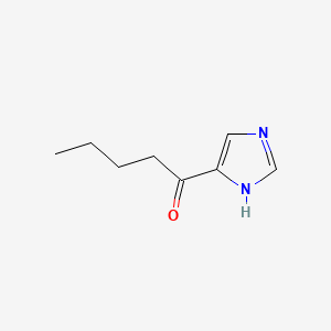 1-(1H-imidazol-5-yl)pentan-1-one