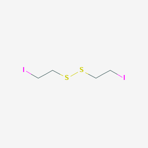 1-Iodo-2-[(2-iodoethyl)disulfanyl]ethane