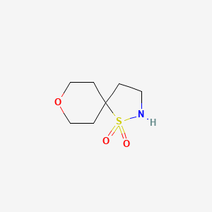 8-Oxa-1lambda6-thia-2-azaspiro[4.5]decane-1,1-dione