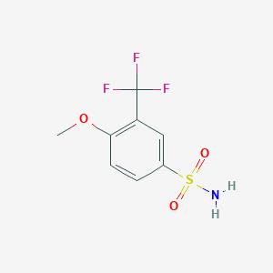 4-Methoxy-3-(trifluoromethyl)benzenesulfonamide