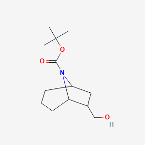 Tert-butyl 6-(hydroxymethyl)-8-azabicyclo[3.2.1]octane-8-carboxylate