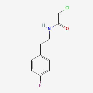 2-Chloro-N-[2-(4-fluoro-phenyl)-ethyl]-acetamide