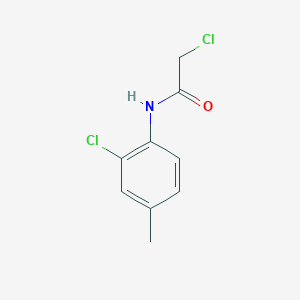 molecular formula C9H9Cl2NO B1361957 2-chloro-N-(2-chloro-4-methylphenyl)acetamide CAS No. 379255-38-6