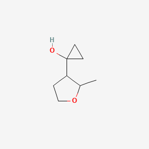 1-(2-Methyltetrahydrofuran-3-yl)cyclopropan-1-ol