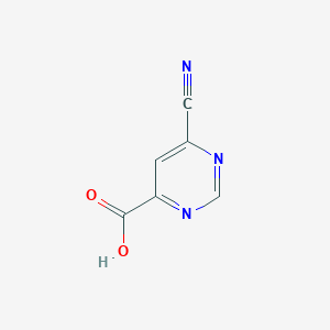 6-Cyanopyrimidine-4-carboxylic acid