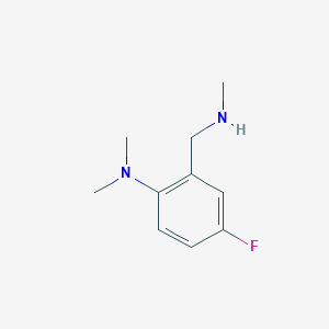 4-Fluoro-N,N-dimethyl-2-((methylamino)methyl)aniline