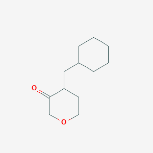 4-(Cyclohexylmethyl)oxan-3-one