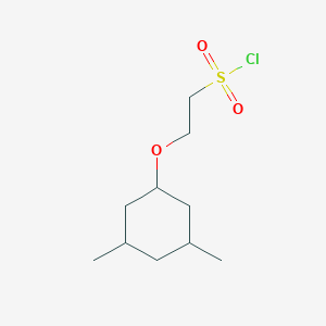 2-((3,5-Dimethylcyclohexyl)oxy)ethane-1-sulfonyl chloride