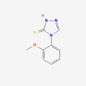 molecular formula C9H9N3OS B1361968 4-(2-甲氧基苯基)-4H-[1,2,4]三唑-3-硫醇 CAS No. 66297-54-9