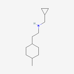 n-(Cyclopropylmethyl)-2-(4-methylcyclohexyl)ethan-1-amine