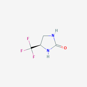 (4R)-4-(trifluoromethyl)imidazolidin-2-one