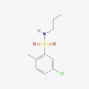 5-chloro-2-methyl-N-propylbenzenesulfonamide