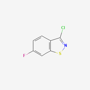 3-Chloro-6-fluorobenzo[d]isothiazole