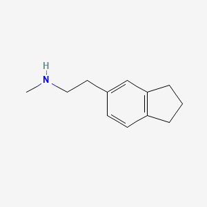 2-(2,3-Dihydro-1h-inden-5-yl)-N-methylethan-1-amine