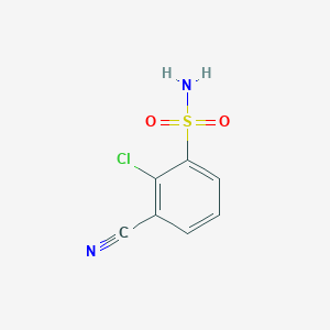 2-Chloro-3-cyanobenzenesulfonamide