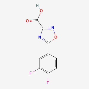 5-(3,4-Difluorophenyl)-1,2,4-oxadiazole-3-carboxylic acid