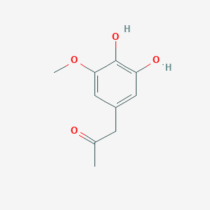 1-(3,4-Dihydroxy-5-methoxyphenyl)propan-2-one