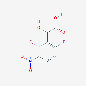 2,6-Difluoro-3-nitromandelic acid