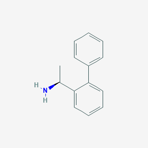 (1S)-1-(2-phenylphenyl)ethan-1-amine