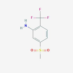 5-Methanesulfonyl-2-(trifluoromethyl)aniline