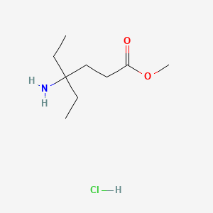 Methyl4-amino-4-ethylhexanoatehydrochloride