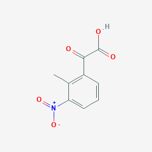 2-(2-Methyl-3-nitrophenyl)-2-oxoacetic acid