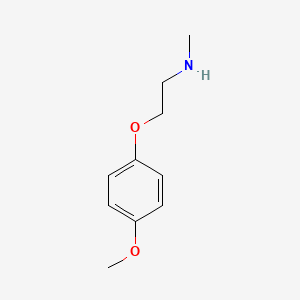 molecular formula C10H15NO2 B1362033 2-(4-methoxyphenoxy)-N-methylethanamine CAS No. 102246-82-2